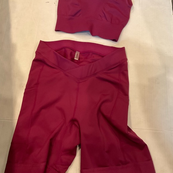 Free People Good Karma Square Neck bra and shorts - Picture 2 of 3